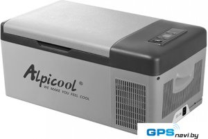 Компрессорный автохолодильник Alpicool C15 (с адаптером 220В)