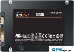 SSD Samsung 870 Evo 250GB MZ-77E250BW