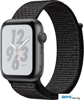 Умные часы Apple Watch Series 4 Nike+ 40 мм (алюминий серый космос/черный)