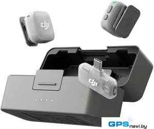 Радиосистема DJI Mic Mini 2 (2TX + 1RX + Charging Case) + DJI Mic Series Mobile Receiver