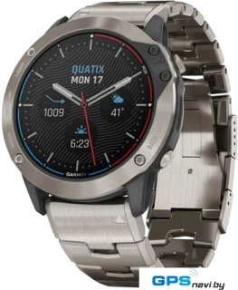 Умные часы Garmin Quatix 6x Solar 51 мм (титановый)