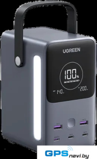 Портативная зарядная станция Ugreen PB770 48000mAh (серый)