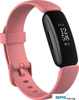 Фитнес-браслет Fitbit Inspire 2 (черный/розовый)