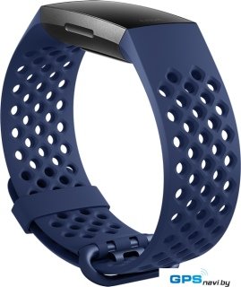 Ремешок Fitbit спортивный для Fitbit Charge 3 (S, navy)
