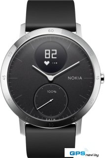 Гибридные умные часы Nokia Steel HR 40мм (черный)