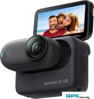 Экшен-камера Insta360 GO 3S 128GB (черный)