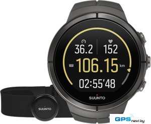 Умные часы Suunto Spartan Ultra Stealth Titanium HR (серый) [SS022656000]