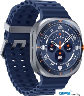 Умные часы Samsung Galaxy Watch Ultra 2025 47 мм LTE (синий титан)