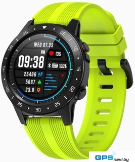 Умные часы Lemfo M5S GPS (зеленый)