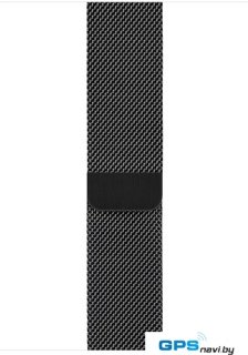 Умные часы Apple Watch Series 5 LTE 44 мм (сталь черный/миланский черный)