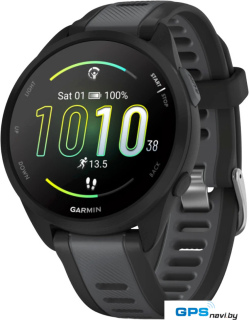 Умные часы Garmin Forerunner 165 (черный/сланцево-серый)
