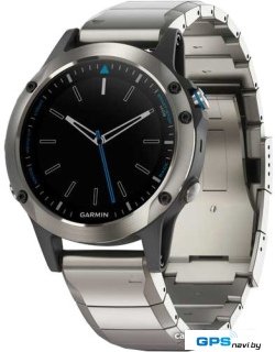 Умные часы Garmin Quatix 5 Sapphire (серебристый)