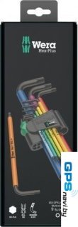Набор ключей Wera 950/9 Hex-Plus Multicolour 1 9-pcs 073593 (9 предметов)