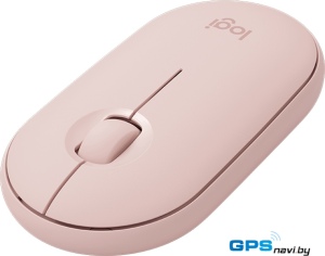 Мышь Logitech M350 Pebble (розовый)