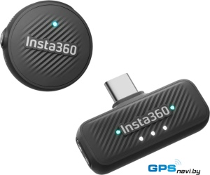 Радиосистема Insta360 Mic Air (1TX+1RX, черный)