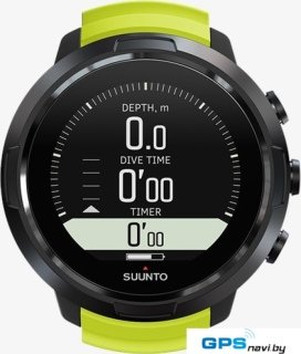Умные часы Suunto D5 (черный/лайм)