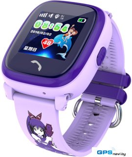 Умные часы Smart Baby Watch W9 (сиреневый)