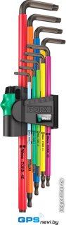 Набор ключей Wera 967/9 TX XL Multicolour 1 9-pcs 024480 (9 предметов)