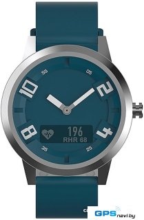 Умные часы Lenovo Watch X (серебристый/бирюзовый)