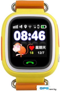 Умные часы Smart Baby Watch Q90 (оранжевый)