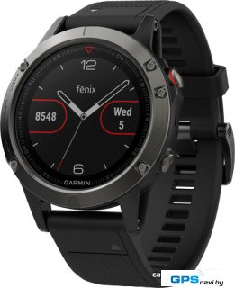 Умные часы Garmin Fenix 5 47mm (серый/черный) [010-01688-00]
