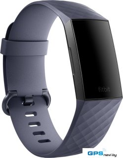 Ремешок Fitbit классический для Fitbit Charge 3 (S, синий)