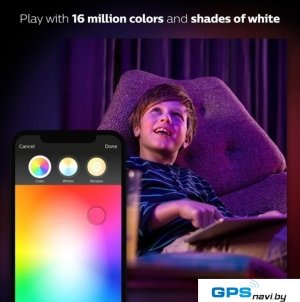 Светодиодная лампочка Philips Hue Color E27 Richer Colors 9 Вт 6500 К