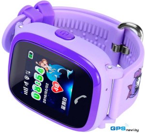Умные часы Smart Baby Watch W9 (сиреневый)