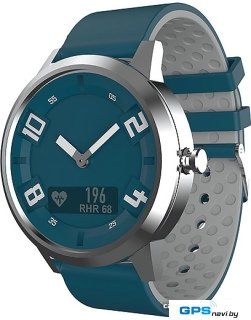 Умные часы Lenovo Watch X (серебристый/бирюзовый)