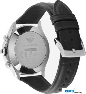 Умные часы Emporio Armani Hybrid 3013 (серебристый/черный)