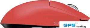 Игровая мышь Logitech Pro X Superlight (красный)