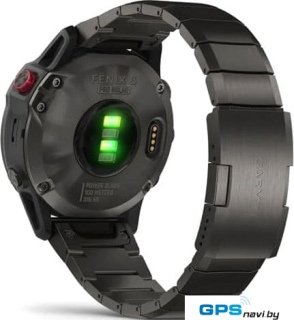 Умные часы Garmin Fenix 6 Pro Solar 47 мм (титановый карбоново-серый, титан)