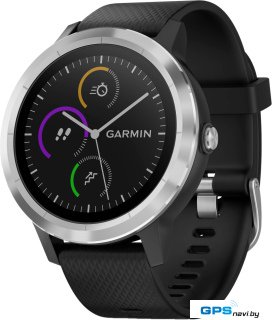 Умные часы Garmin Vivoactive 3 (серебристый/черный)