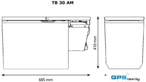 Компрессорный автохолодильник Indel B TB30AM