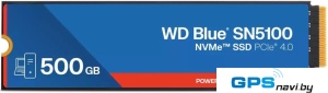 SSD WD Blue SN5100 500GB WDS500G5B0E