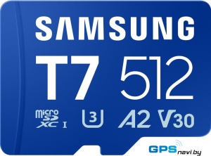 Карта памяти Samsung T7 microSDXC 512GB MB-MB512T