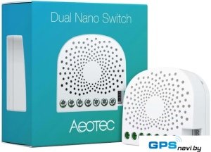 Контроллер Aeotec Dual Nano Switch