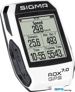 Велокомпьютер Sigma ROX 7.0 GPS (белый)