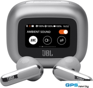 Наушники JBL Live Flex 3 (серебристый)