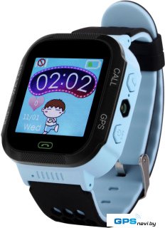 Умные часы Wonlex GW500s (голубой/черный)