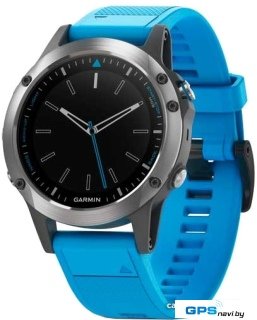 Умные часы Garmin Quatix 5 (голубой)