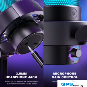 Проводной микрофон FIFINE A8 (черный)