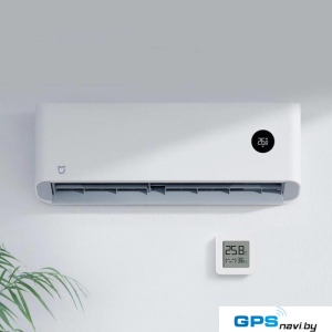 Термогигрометр Xiaomi Mi Temperature and Humidity Monitor 2 LYWSD03MMC (комплект 4 шт)
