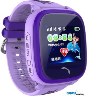 Умные часы Smart Baby Watch W9 (сиреневый)