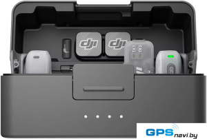 Радиосистема DJI Mic Mini 2 (2TX + 1RX + Charging Case) + DJI Mic Series Mobile Receiver