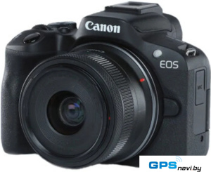Беззеркальный фотоаппарат Canon EOS R50 RF-S 18-45mm F4.5-6.3 IS STM (черный)