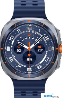 Умные часы Samsung Galaxy Watch Ultra 2025 47 мм LTE (синий титан)