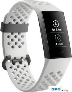 Фитнес-браслет Fitbit Charge 3 Special Edition (графитовый/белый)