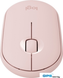 Мышь Logitech M350 Pebble (розовый)