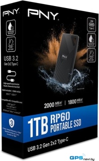 Внешний накопитель PNY RP60 1TB PSD0CS3060-1TB-RB